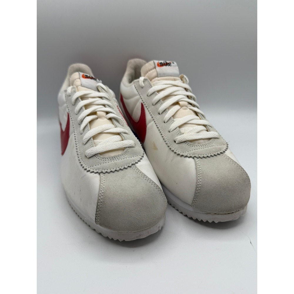 Rare Nike Cortez Leather OG Forrest Gump 2016 Retro US 12 White Red Blue READ